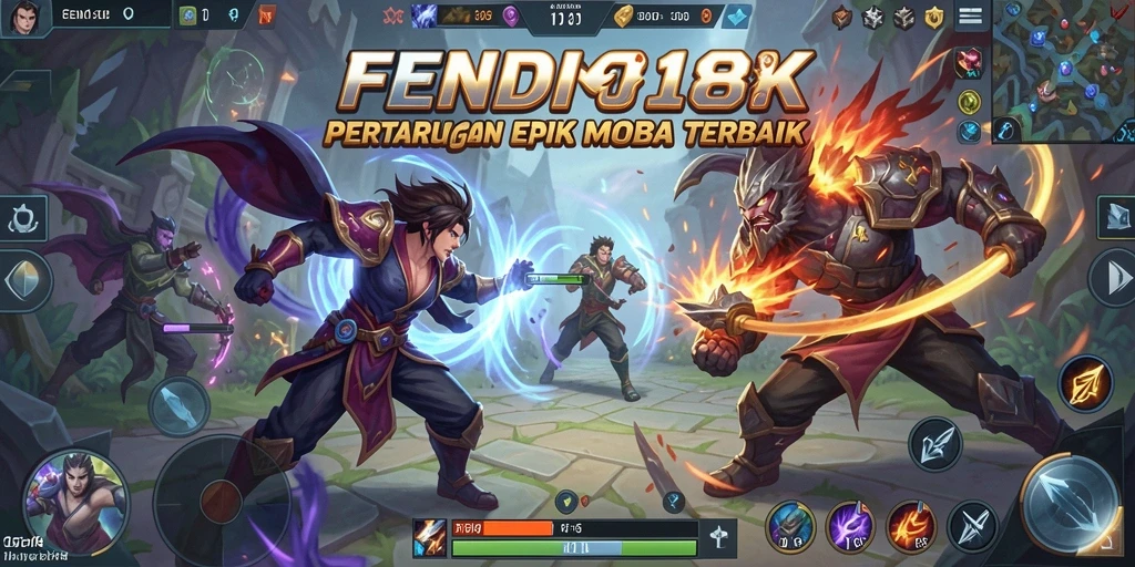 Tampilan menakjubkan dari gameplay FENDI188 yang mendebarkan.