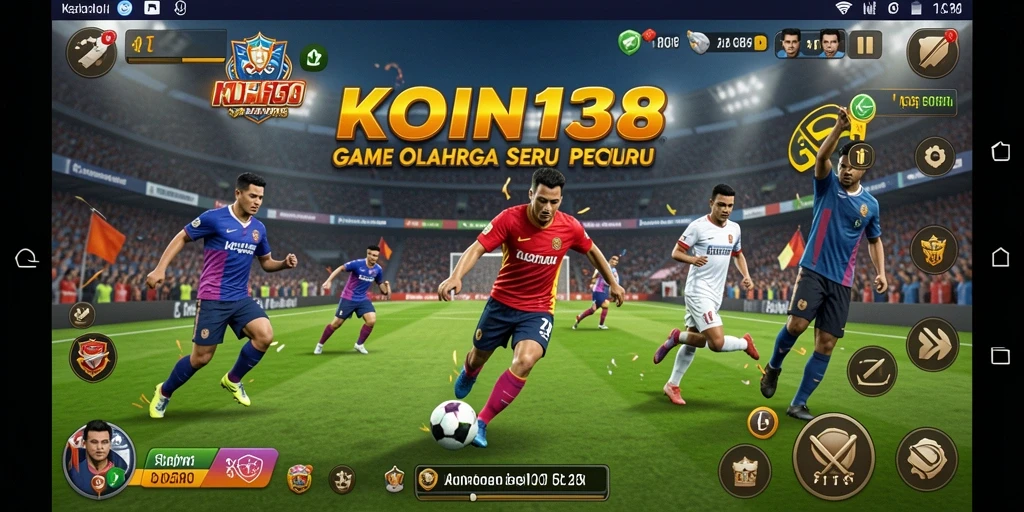 Tampilan gameplay KOIN138 yang memukau di arena olahraga.