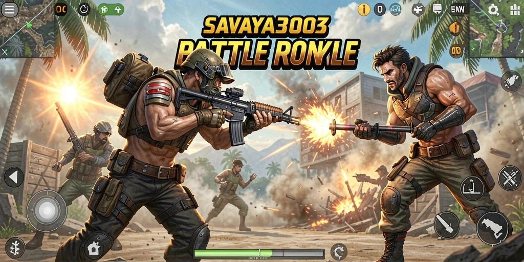 Tampilkan permainan Battle Royale yang mendebarkan dengan SAVAYA303.